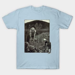 The Field of Jewels - John Bauer T-Shirt